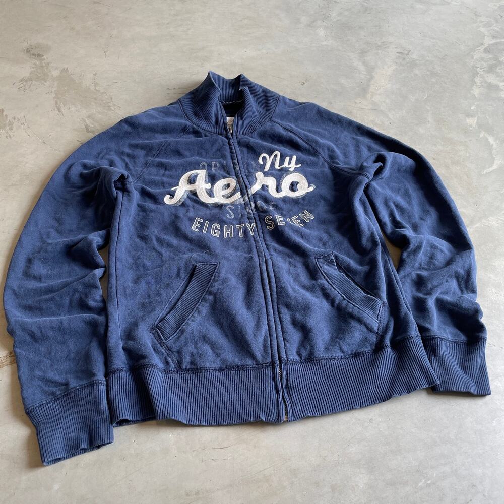 Y2K Aeropostale zip u track jacket